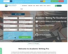 Thumbnail of Academicwritingpro.com