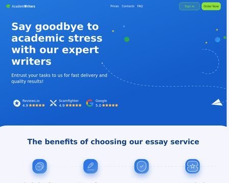 website thubmnail of Academwriters