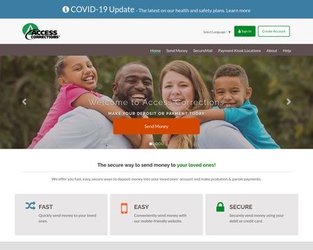 website thubmnail of Accesscorrections