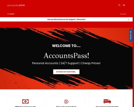 website thubmnail of AccountsPass