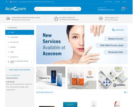 website thubmnail of Acecosm