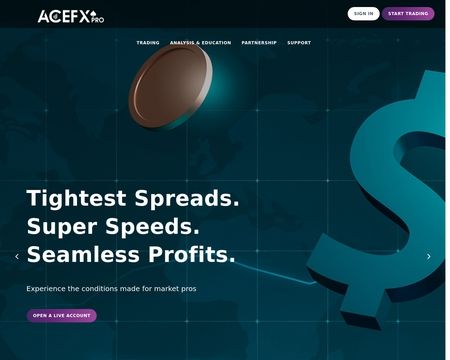 website thubmnail of Acefxpro