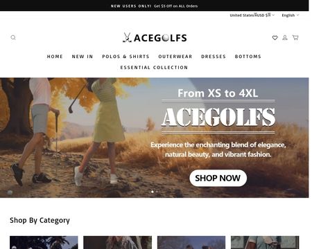 website thubmnail of Acegolfs