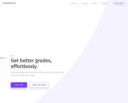 website thubmnail of Acemypaper