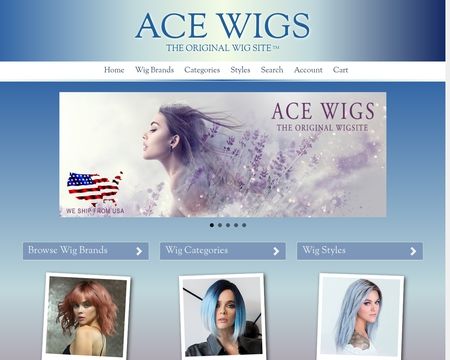 website thubmnail of Ace Wigs