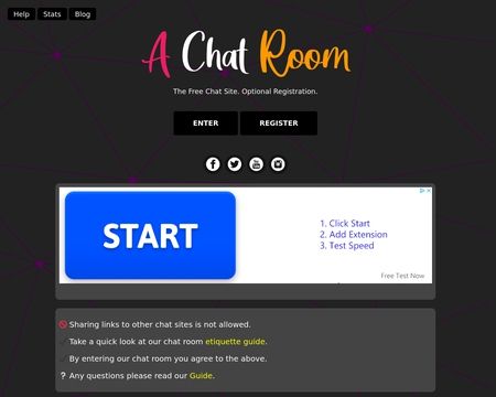 website thubmnail of A Chat Room