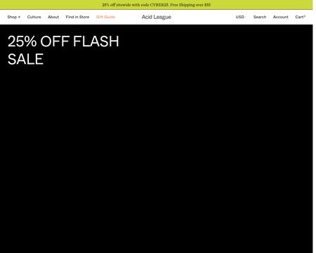 website thubmnail of Acid League