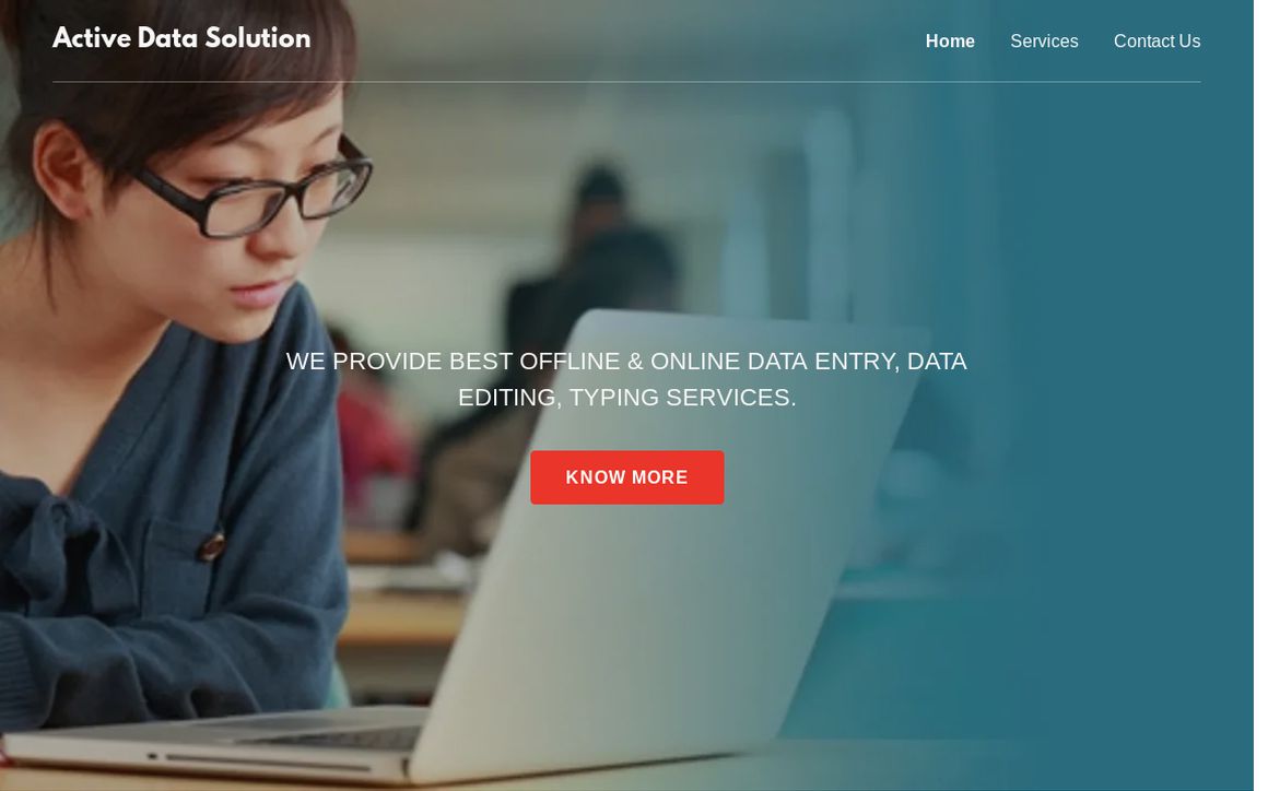 website thubmnail of Active Data Solution