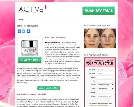 Active plus youth cream