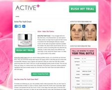 Thumbnail of Active plus youth cream
