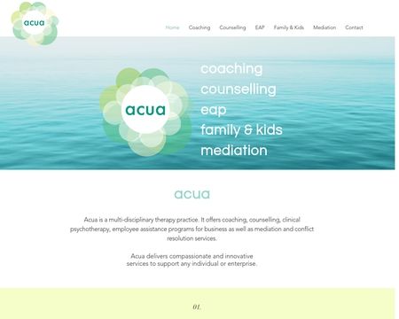 website thubmnail of Acua.com.au