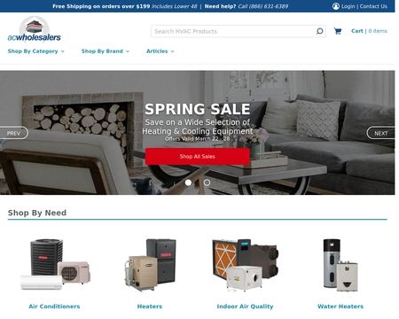 website thubmnail of AC Wholesalers