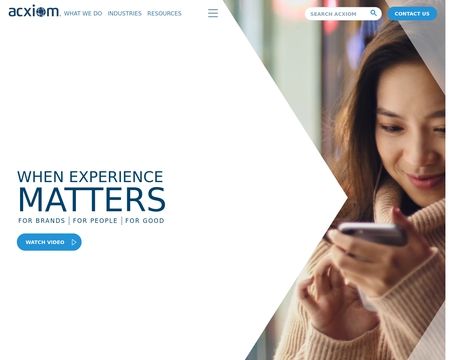 website thubmnail of Acxiom