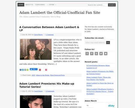 Adam-lambert.org