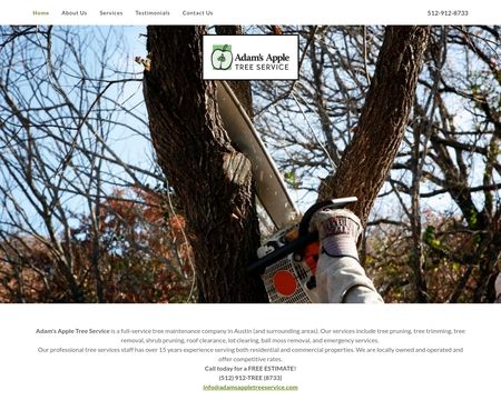 website thubmnail of AdamsAppleTreeService