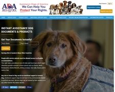 Thumbnail of ADA Assistance Dog Registry