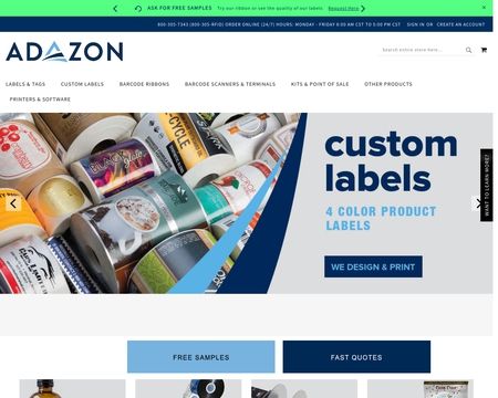 website thubmnail of Adazon Inc