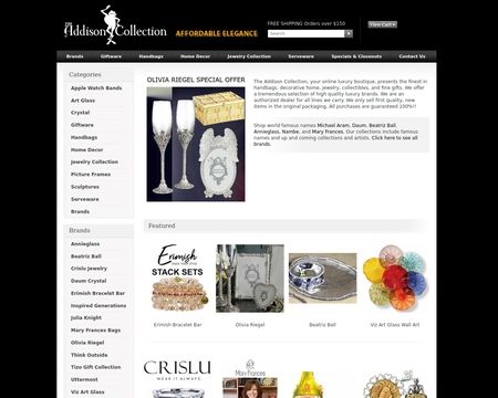 website thubmnail of The Addison Collection