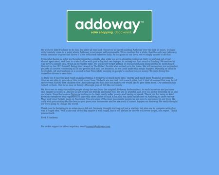 website thubmnail of Addoway