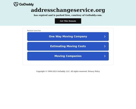 website thubmnail of Addresschangeservice.org
