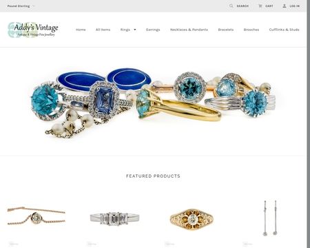 website thubmnail of Antique & Vintage Fine Jewellery