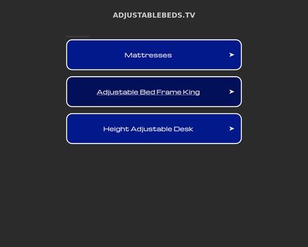 website thubmnail of Adjustablebeds.tv