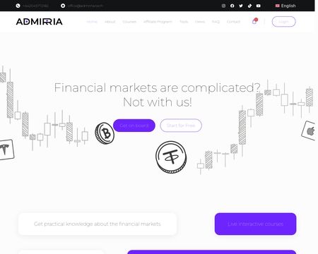 website thubmnail of Admirria