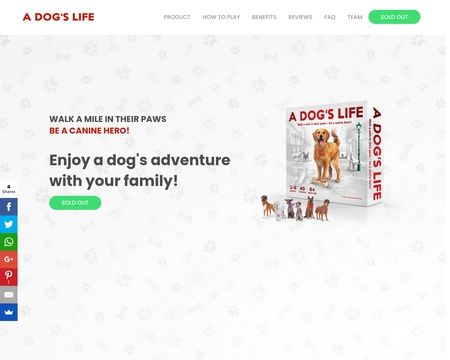 website thubmnail of A Dog's Life