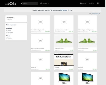 website thubmnail of AdSella