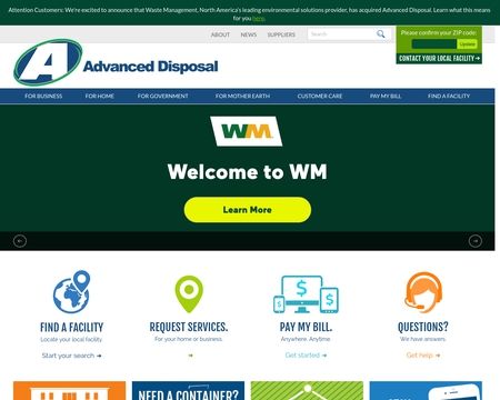 website thubmnail of AdvancedDisposal
