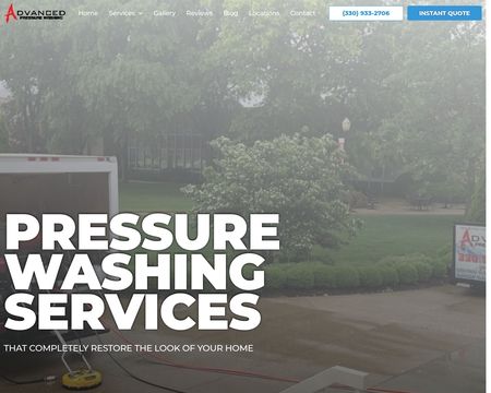 website thubmnail of Advancedpressurewashingoh
