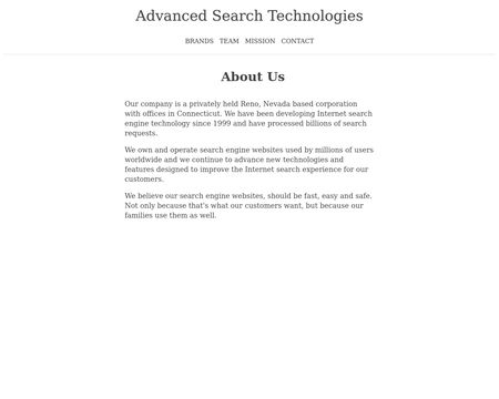 Advanced Search Technologies  Inc.