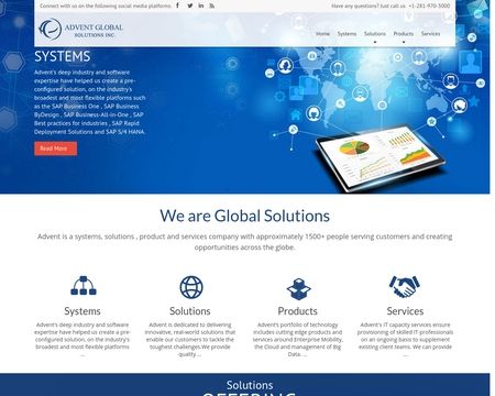 website thubmnail of Advent Global