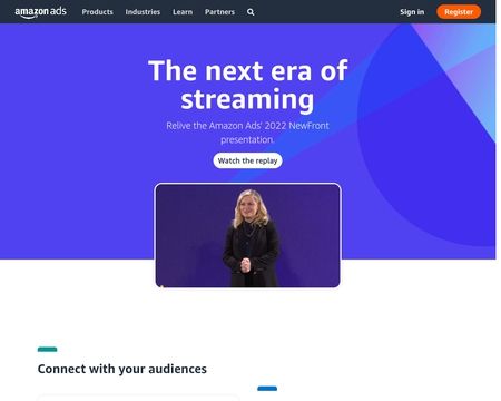 website thubmnail of Advertising.amazon