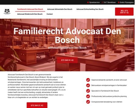 website thubmnail of Advocaat Familierecht Den Bosch