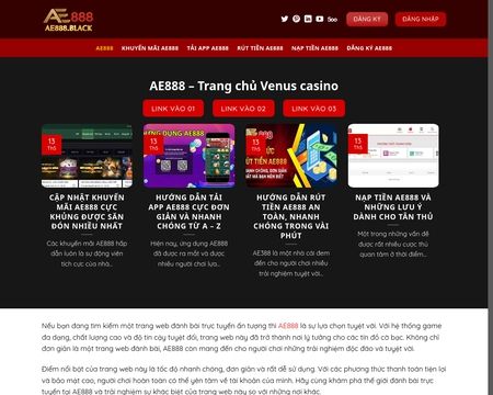 AE388 Khám Phá Thế Giới Cá Cược Trực Tuyến Uy Tín