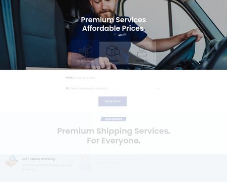 website thubmnail of AEC Parcel