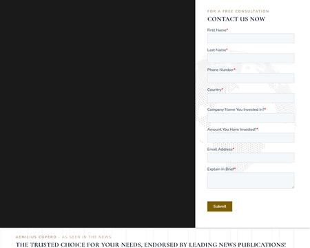website thubmnail of Aemilius Cupero
