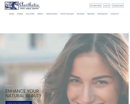 website thubmnail of Aesthetic Surgery Centre & MedSpa