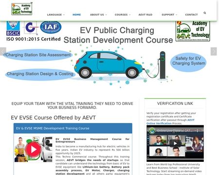 website thubmnail of Aevt.org