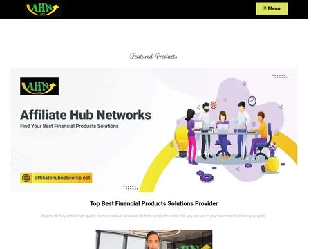 website thubmnail of Affiliatehubnetworks.net