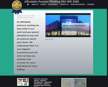 website thubmnail of AffordablePressureWashing.webs