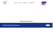 Thumbnail of Africandatereview.com