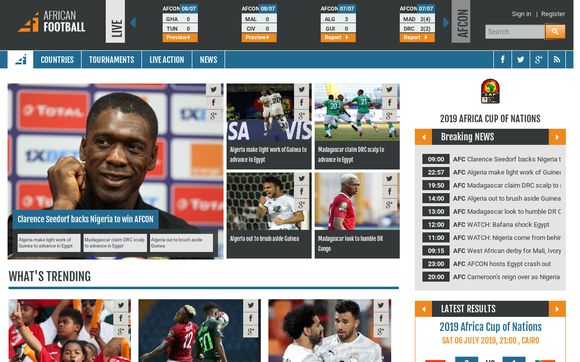 Thumbnail of Africanfootball.com