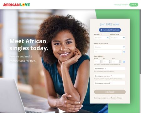 website thubmnail of AfricanLove
