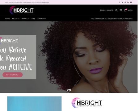 website thubmnail of Africanmarketandrestaurant