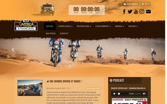 Thumbnail of Africarace.com