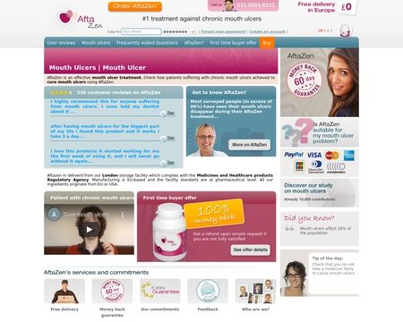 website thubmnail of AftaZen.co.uk