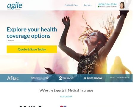 website thubmnail of AgileHealthInsurance