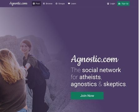 website thubmnail of Agnostic.com